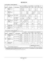 MC74VHC139DR2 Datasheet Page 4