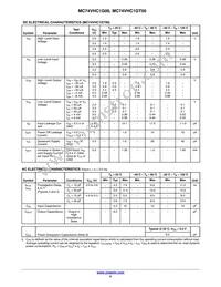 MC74VHC1G00DTT1 Datasheet Page 5