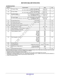 MC74VHC1G02DFT1 Datasheet Page 3