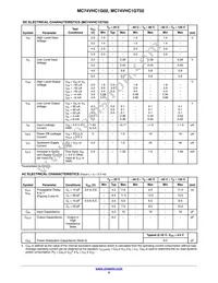 MC74VHC1G02DFT1 Datasheet Page 5