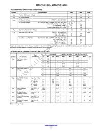 MC74VHC1G03DFT2 Datasheet Page 4
