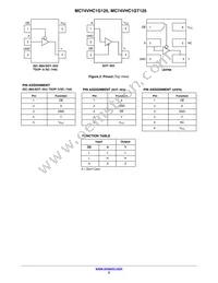 MC74VHC1G125DT1G Datasheet Page 2