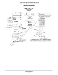 MC74VHC1G125DT1G Datasheet Page 15