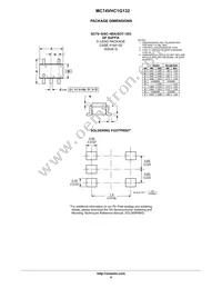 MC74VHC1G132DF1G Datasheet Page 5