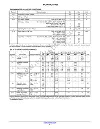 MC74VHC1G135DFT2 Datasheet Page 4