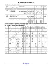MC74VHC1G14DFT2 Datasheet Page 4