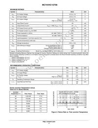 MC74VHC1GT08DT1G Datasheet Page 2