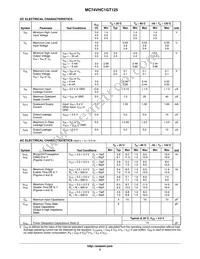 MC74VHC1GT125DT1G Datasheet Page 3