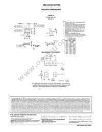 MC74VHC1GT125DT1G Datasheet Page 6