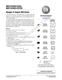 MC74VHC1GT32DBVT1G Datasheet Cover