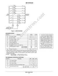 MC74VHC240DWR2 Datasheet Page 2