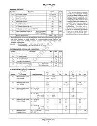 MC74VHC245DWR2 Datasheet Page 3