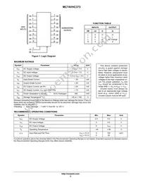 MC74VHC373MELG Datasheet Page 2