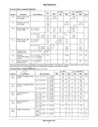 MC74VHC373MELG Datasheet Page 3