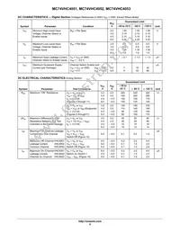 MC74VHC4053DR2 Datasheet Page 5