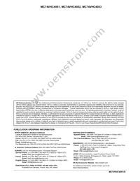 MC74VHC4053DR2 Datasheet Page 16