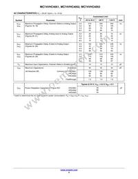 MC74VHC4053MG Datasheet Page 6