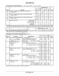 MC74VHC4316DTG Datasheet Page 5