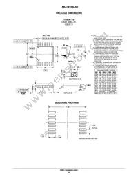 MC74VHC50MG Datasheet Page 6