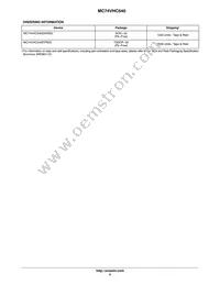 MC74VHC540DWR2 Datasheet Page 5