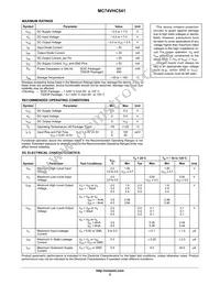 MC74VHC541MELG Datasheet Page 2