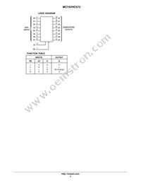 MC74VHC573MELG Datasheet Page 2