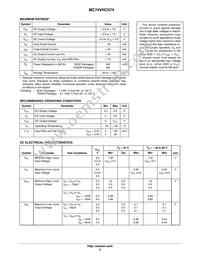 MC74VHC574DWR2 Datasheet Page 3