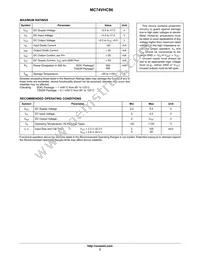 MC74VHC86MELG Datasheet Page 2