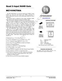 MC74VHCT00ADTR2 Datasheet Cover