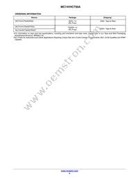 MC74VHCT00ADTR2 Datasheet Page 6