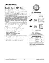 MC74VHCT02AMG Datasheet Cover