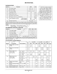 MC74VHCT02AMG Datasheet Page 3