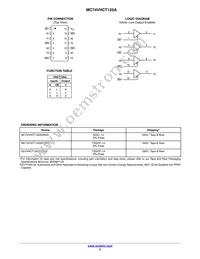 MC74VHCT125AMG Datasheet Page 2