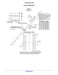 MC74VHCT125AMG Datasheet Page 6