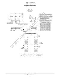 MC74VHCT132AMG Datasheet Page 5