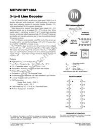 MC74VHCT138ADTR2 Datasheet Cover