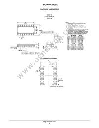 MC74VHCT139ADTG Datasheet Page 6