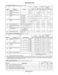 MC74VHCT157AMG Datasheet Page 4