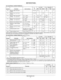 MC74VHCT245AMELG Datasheet Page 3