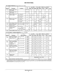 MC74VHCT259ADTG Datasheet Page 5