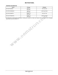 MC74VHCT259ADTG Datasheet Page 7