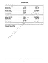 MC74VHCT259AMG Datasheet Page 7