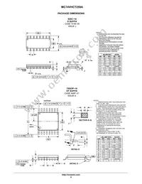 MC74VHCT259AMG Datasheet Page 8