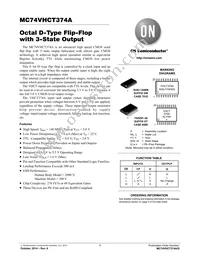 MC74VHCT374AMELG Datasheet Cover