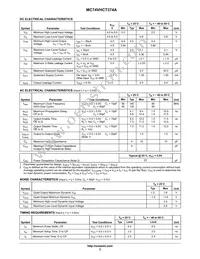 MC74VHCT374AMELG Datasheet Page 3