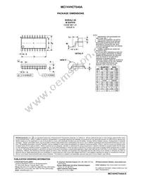 MC74VHCT540AMG Datasheet Page 6