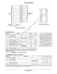 MC74VHCT541AMELG Datasheet Page 2