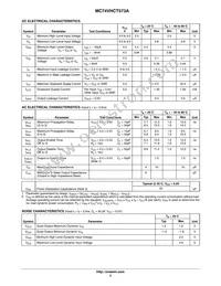 MC74VHCT573ADWR2 Datasheet Page 3