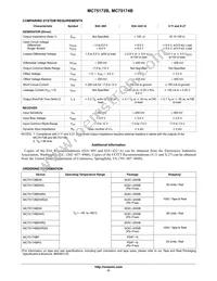MC75174BDWR2G Datasheet Page 11