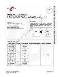 MC78L05ACPXA Datasheet Page 2